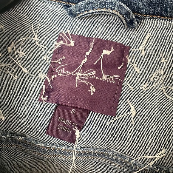 Customized “Just Married” Bride’s Denim Jacket - Picture 3 of 6